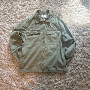 Denim & Flower Sage Green Military Jacket